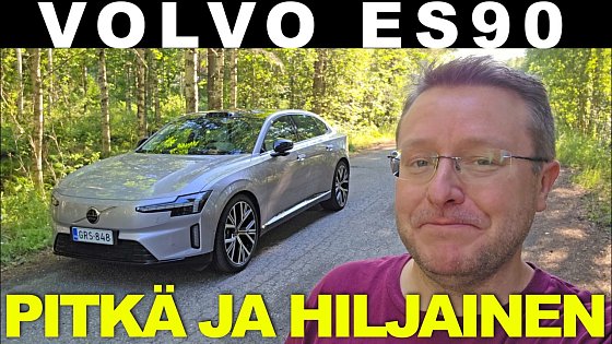 Video: Volvo ES90 koeajo - ISO sähköinen Volvo!