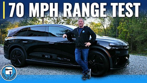 Video: Lucid Gravity 70 MPH Range Test: Over 400 Miles Of Luxury Highway Cruising