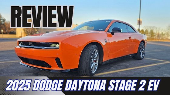 Video: 2025 Dodge Charger Daytona EV Stage 2 | Full Review & Drive | Electric Muscle