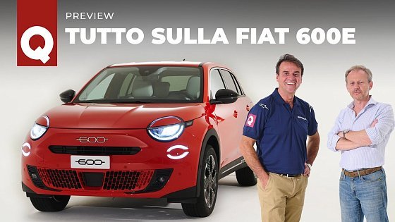 Video: Fiat 600e: ecco in che segmento si colloca la B-Suv futuro del marchio ?