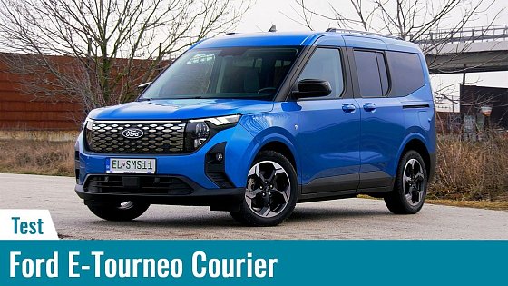 Video: Ford E-Tourneo Courier: V lete jazdí s nákladmi 3 eurá na 100 km, v zime 5 eur