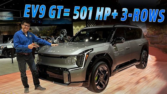Video: 2026 Kia EV9 GT | Kia's Boxy Family Hauling EV Gets 501 Ponies for 2026