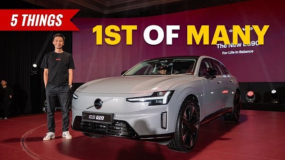 Video: 2026 Volvo ES90 electric sedan arrives in Malaysia, RM340k - AutoBuzz