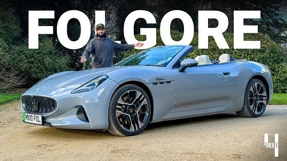 Video: Maserati Grancabrio Folgore Review | First Impressions | 1,350 Nm