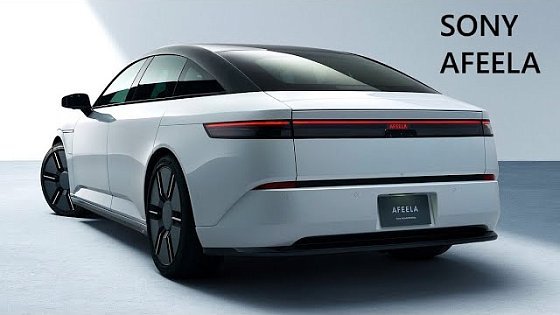 Video: New 2025 Sony Afeela 1 - First Electric Sedan From Sony