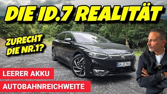 Video: VW ID.7 PRO Tourer 77 kWh | Wahre Autobahnreichweite & Ladezeit im Test.
