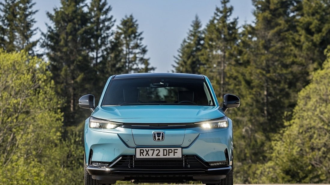 Honda eNy1 (2023-…) передняя часть, решетка радиатора, фары, бампер, экстерьер