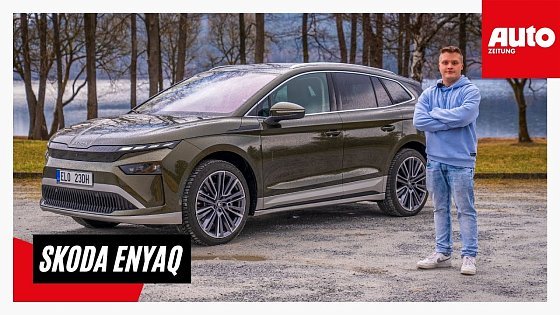 Video: Skoda Enyaq (2025): Frisch aufgeladen - So fährt das Facelift des erfolgreichen E-SUV | AUTO ZEITUNG
