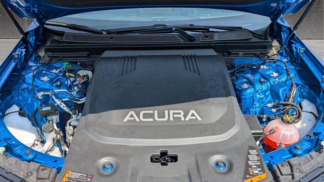 Acura ZDX Type S AWD (2024-…) передний багажник (frunk), под капотом, место для хранения, груз, вместимость, дополнительное пространство