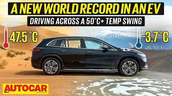 Video: We set a new GUINNESS WORLD RECORDS™ title with the Mercedes-Benz EQS SUV | Feature | Autocar India
