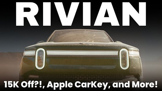 Video: Rivian Just Dropped MASSIVE Tri-Motor Deals, Apple CarKey Confirmed, and More