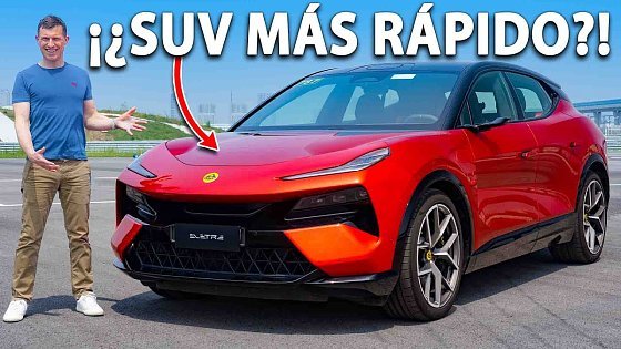 Video: Nuevo SUV Lotus Eletre R de 900 hp conducido con PRUEBA de 1/4 de milla