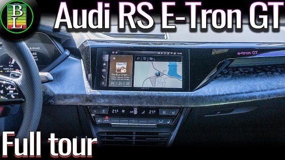 Video: Audi E-Tron GT Infotainment is better than Q4, worse than Q6
