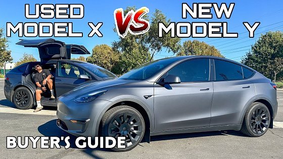 Video: Which Tesla Should You Buy? A Used Model X or New Model Y?