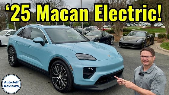 Video: 2025 Porsche Macan Electric Review: Speed & Luxury & Awesome!