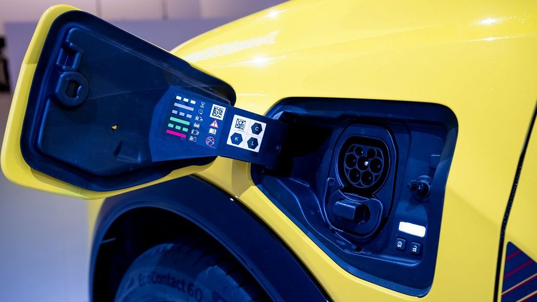 Renault 5 E-Tech EV40 95hp (2025-...) порт для зарядки (Европа), зарядка, разъем, штекер, коннектор