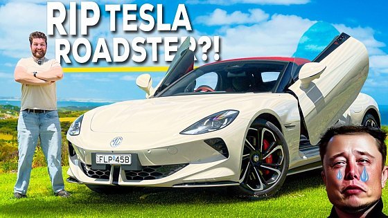 Video: 2025 MG Cyberster Review: China's 1st MASS PRODUCED SUPERCAR?! RIP Tesla Roadster?!