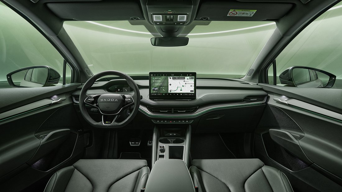 Фото Škoda Enyaq Coupe RS (2025-...) интерьер