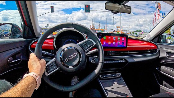 Video: NEW Fiat 600 RED 2024 [156hp] |0-100| POV Test Drive #2109 Joe Black