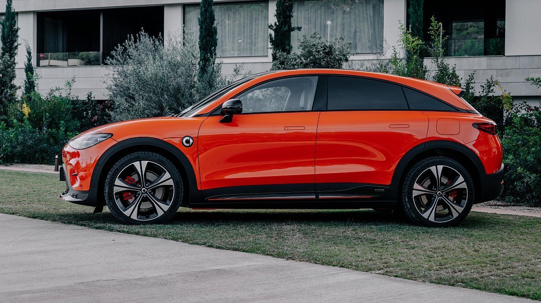 Фото Smart #3 Brabus (2024-…) вид сбоку
