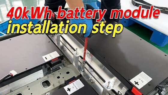 Video: VIVNE-Nissan leaf 40kWh battery module installation tutorial