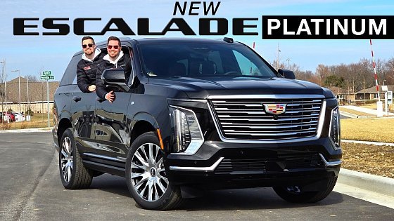 Video: 2025 Cadillac Escalade Platinum -- $125,000 of Pure FIRST-CLASS Opulence!