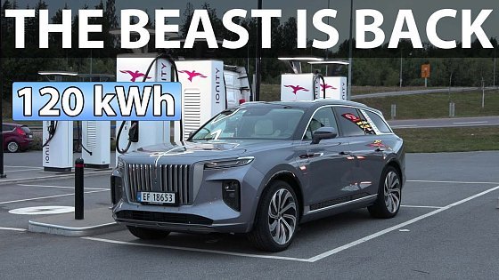 Video: Hongqi E-HS9 120 kWh Exclusive+ range test