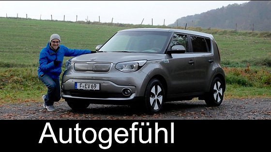 Video: Kia Soul EV FULL REVIEW test driven 27 kWh - Autogefühl
