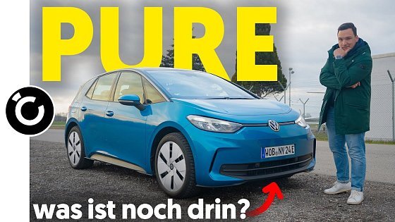 Video: VW ID.3 Pure Alltagstest - reicht die Basis Variante für unter 30.000€?