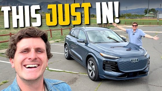 Video: There's a LOT to Like About the New 2025 Audi Q6 e-tron, But There's a Huge Hitch | This Just In!