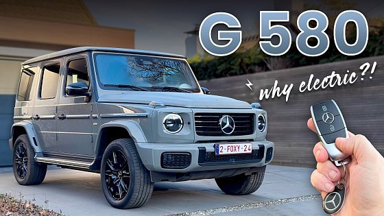 Video: An electric G-Class? Why it might make sense - Mercedes G 580 POV drive