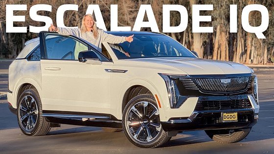 Video: Electric Escalade IQ Full Tour & My First Drive! American Land Yachts Are Back