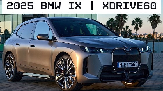 Video: New 2025 BMW iX xDrive60 - Interior, Exterior and Test Drive