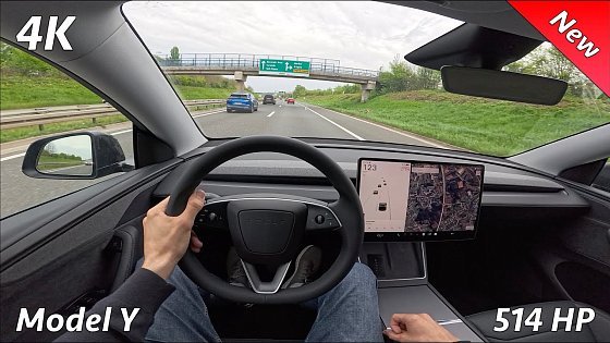 Video: Tesla Model Y 2025 POV Test Drive & Quick Review (Long Range AWD)