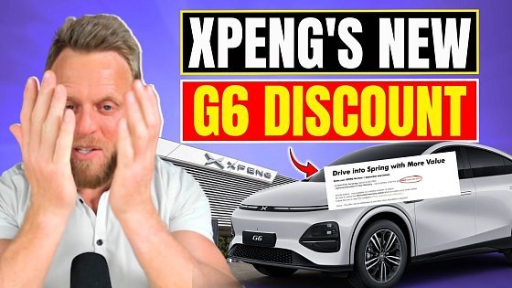 Video: Xpeng's new G6 DISCOUNT + Big Improvement to Self Driving Features