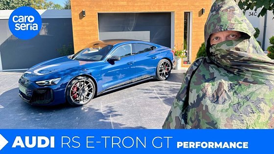 Video: Elektryczne Audi RS e-tron GT performance, czyli sztuka kamuflażu! (TEST PL/ENG 4K) | CaroSeria