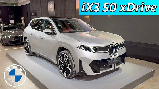 Video: BMW iX3 50 X Drive 2026: Review (Exterior - Interior), Price