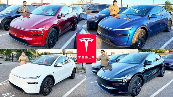 Video: NEW Tesla Model Y Juniper Colors: WORST to BEST (Avoid this?)