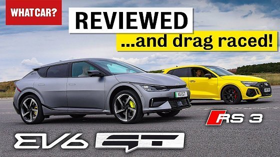 Video: New Kia EV6 GT review – plus drag race against Audi RS3! | What Car?