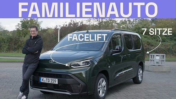 Video: 2025 Toyota Proace City Verso (7-Sitzer): Familien aufgepasst - der schlägt jedes SUV! - Autophorie