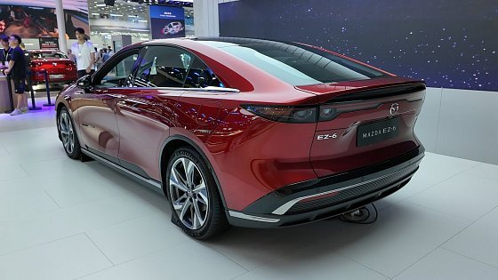 Video: 2025 Mazda EZ-6 exterior (three color videos) interior space video