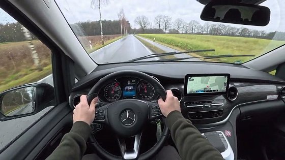Video: 2024 Mercedes-Benz EQV 300 (90kWh | 204hp) - POV Drive