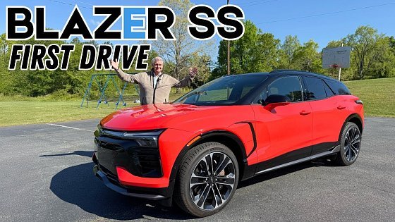 Video: I Drive The New Chevy Blazer SS EV For The First Time! Road & Track Testing