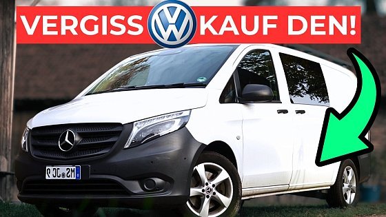 Video: Mercedes Vito als Camper Basis – VW T6 kann einpacken?