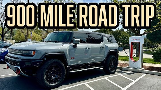 Video: 900 Miles in a Hummer EV | Can You Actually Road Trip This Beast?