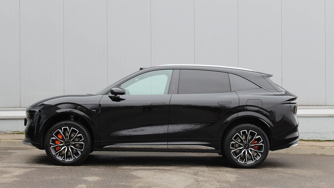 Zeekr 7X Long Range RWD (2025-...) вид сбоку, силуэт, двери, колеса, экстерьер