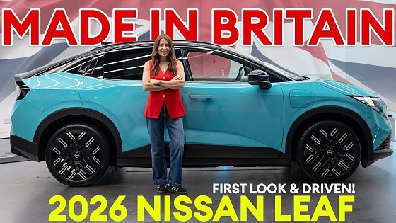 Video: NEW NISSAN LEAF FIRST LOOK & DRIVEN! We drive the reborn hatch to see if it's still a game changer!