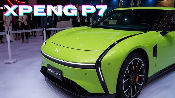Video: XPeng P7: Record Breaking EV Sports Sedan With Next-Gen AI