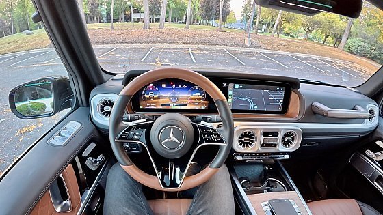 Video: 2025 Mercedes-Benz G580 - POV Driving Impressions