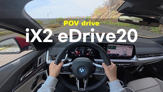 Video: 2025 BMW iX2 eDrive20 POV drive